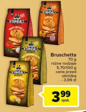Carrefour Market Bruschetta 70 g oferta