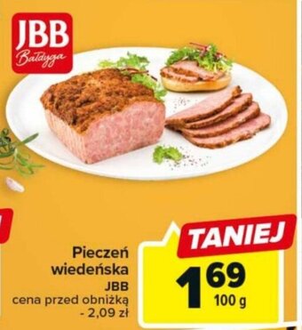 Carrefour Market Pieczeń wiedeńska JBB 100g oferta