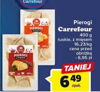 Carrefour Market Pierogi Carrefour 400g oferta