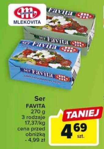 Carrefour Market ser Favita MLEKOVITA 270g oferta