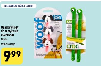 ALDI Opaski/Klipsy do zamykania opakowań oferta