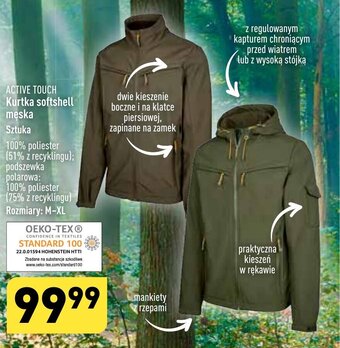 ALDI ACTIVE TOUCH Kurtka softshell męska oferta