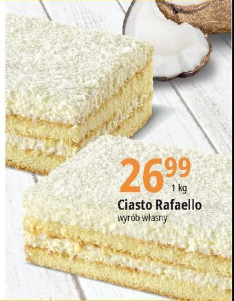 E.Leclerc Ciasto raffaello oferta