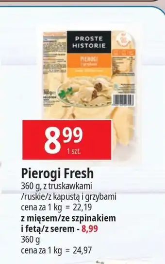 E.Leclerc Pierogi z mięsem oferta