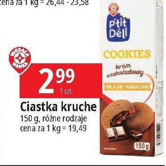 E.Leclerc Ciastka kruche z kremem czekoladowym oferta