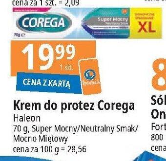 E.Leclerc Krem mocujący do protez neutralny smak oferta