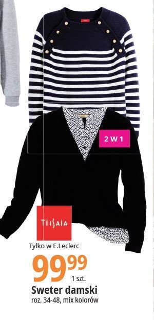 E.Leclerc Sweter damski 34-48 oferta