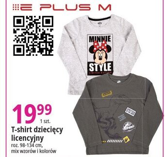 E.Leclerc T-shirt dziewczęcy rozm. 98-134 cm oferta