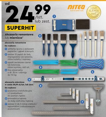 Biedronka Zestaw pędzli oferta