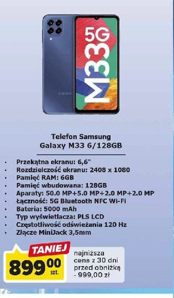 Carrefour Smartfon m33 oferta