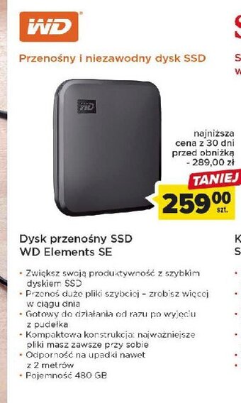 Carrefour Dysk se ssd 480 g oferta