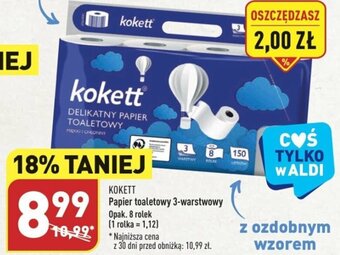 ALDI Papier toaletowy 3-warstwowy oferta