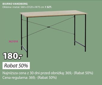 JYSK BIURKO VANDBORG oferta