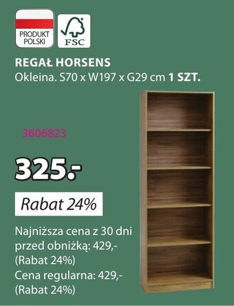 JYSK REGAŁ HORSENS oferta