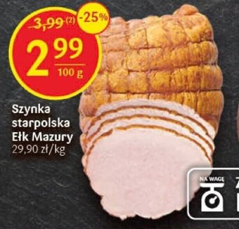 Delikatesy Centrum Szynka starpolska Ełk Mazury 100g oferta