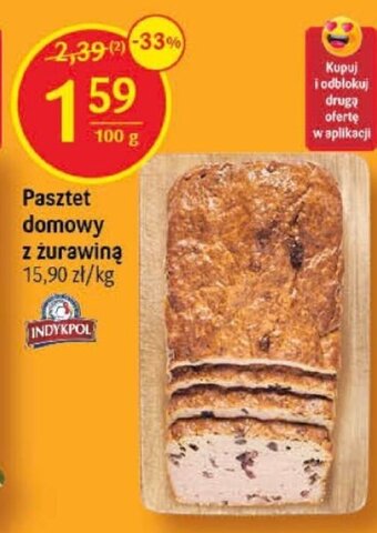 Delikatesy Centrum Pasztet domowy z żurawiną 100g oferta