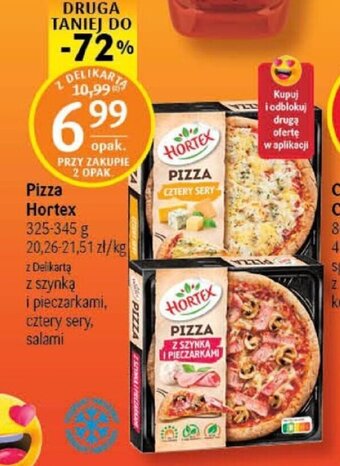 Delikatesy Centrum Pizza Hortex 325-345 g oferta
