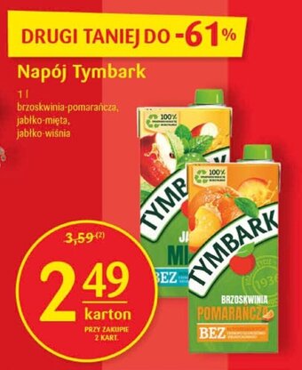 Delikatesy Centrum Napój Tymbark 1l oferta