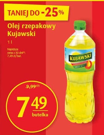 Delikatesy Centrum Olej rzepakowy Kujawski 1l oferta