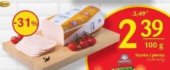 Delikatesy Centrum Szynka z piersią 100g oferta