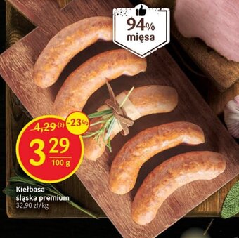 Delikatesy Centrum Kiełbasa śląska premium 100g oferta