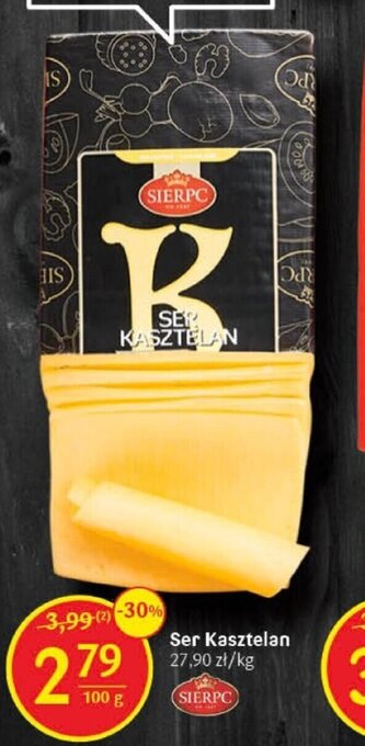 Delikatesy Centrum Ser Kasztelan 100g oferta
