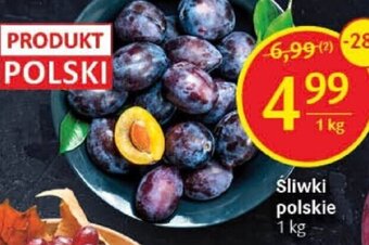 Delikatesy Centrum Śliwki polskie 1 kg oferta
