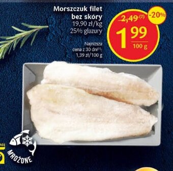 Delikatesy Centrum Morszczuk filet bez skóry 100g oferta