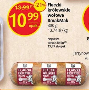 Delikatesy Centrum Flaczki królewskie wołowe SmakMak 800g oferta