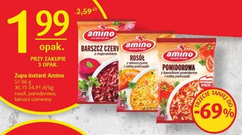 Delikatesy Centrum Zupa instant Amino 57-66 g oferta