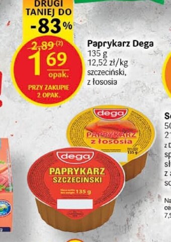 Delikatesy Centrum Paprykarz Dega 135 g oferta
