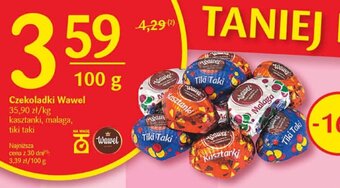 Delikatesy Centrum Czekoladki Wawel 100g oferta