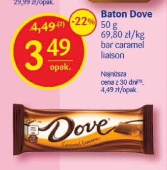 Delikatesy Centrum Baton Dove 50g oferta