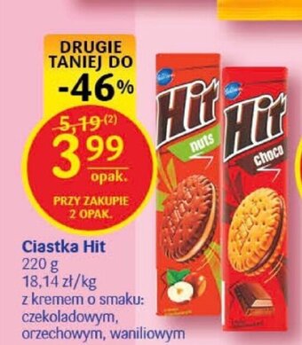 Delikatesy Centrum Ciastka Hit 220g oferta