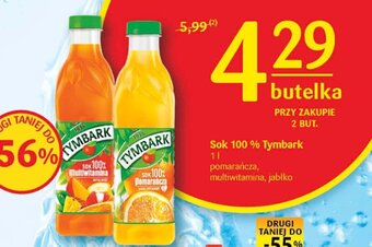 Delikatesy Centrum Sok 100% Tymbark 1l oferta