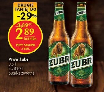 Delikatesy Centrum Piwo Żubr 0,5l oferta