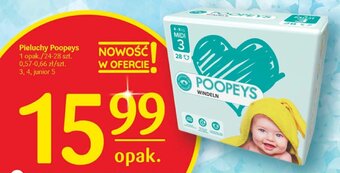 Delikatesy Centrum Pieluchy Poopeys 24-28 szt. oferta