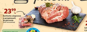 Auchan Karkówka wieprzowa w przyprawach do pieczenia 1kg oferta