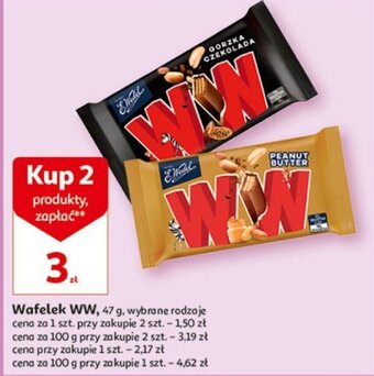 Auchan Wafelek WW, 47 g oferta