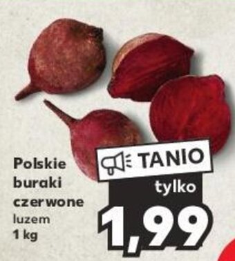 Kaufland Polskie buraki czerwone 1kg oferta
