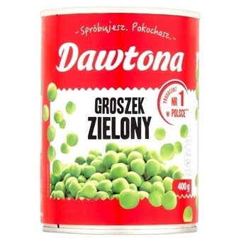 Auchan Dawtona groszek zielony 400 g oferta