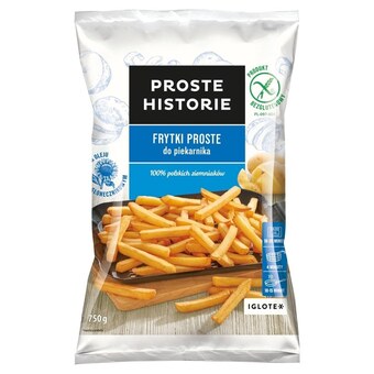 Społem Proste historie frytki proste do piekarnika 750 g oferta