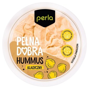 Stokrotka Optima Perla hummus klasyczny 200 g oferta