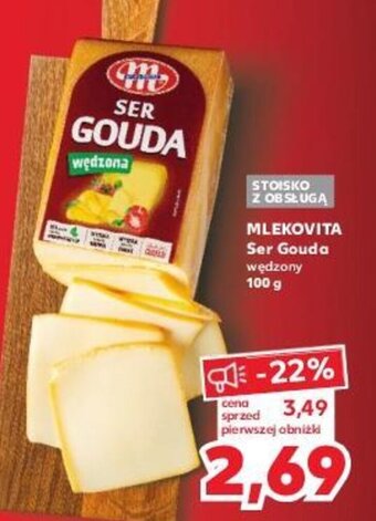 Kaufland MLEKOVITA Ser Gouda 100g oferta