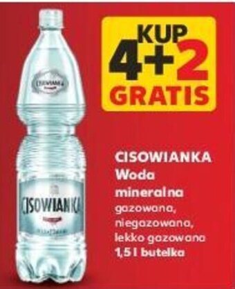 Kaufland CISOWIANKA Woda mineralna 1,5l oferta