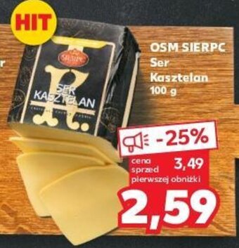 Kaufland OSM SIERPC Ser Kasztelan 100 g oferta