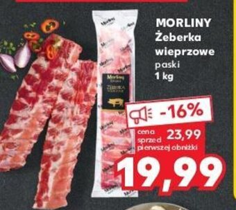 Kaufland MORLINY Żeberka wieprzowe 1kg oferta