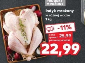 Kaufland Indyk mrożony 1kg oferta