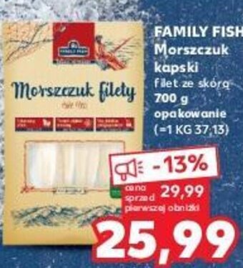 Kaufland FAMILY FISH Morszczuk kapski 700g oferta