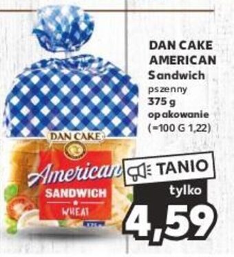 Kaufland DAN CAKE AMERICAN Sandwich pszenny 375 g oferta
